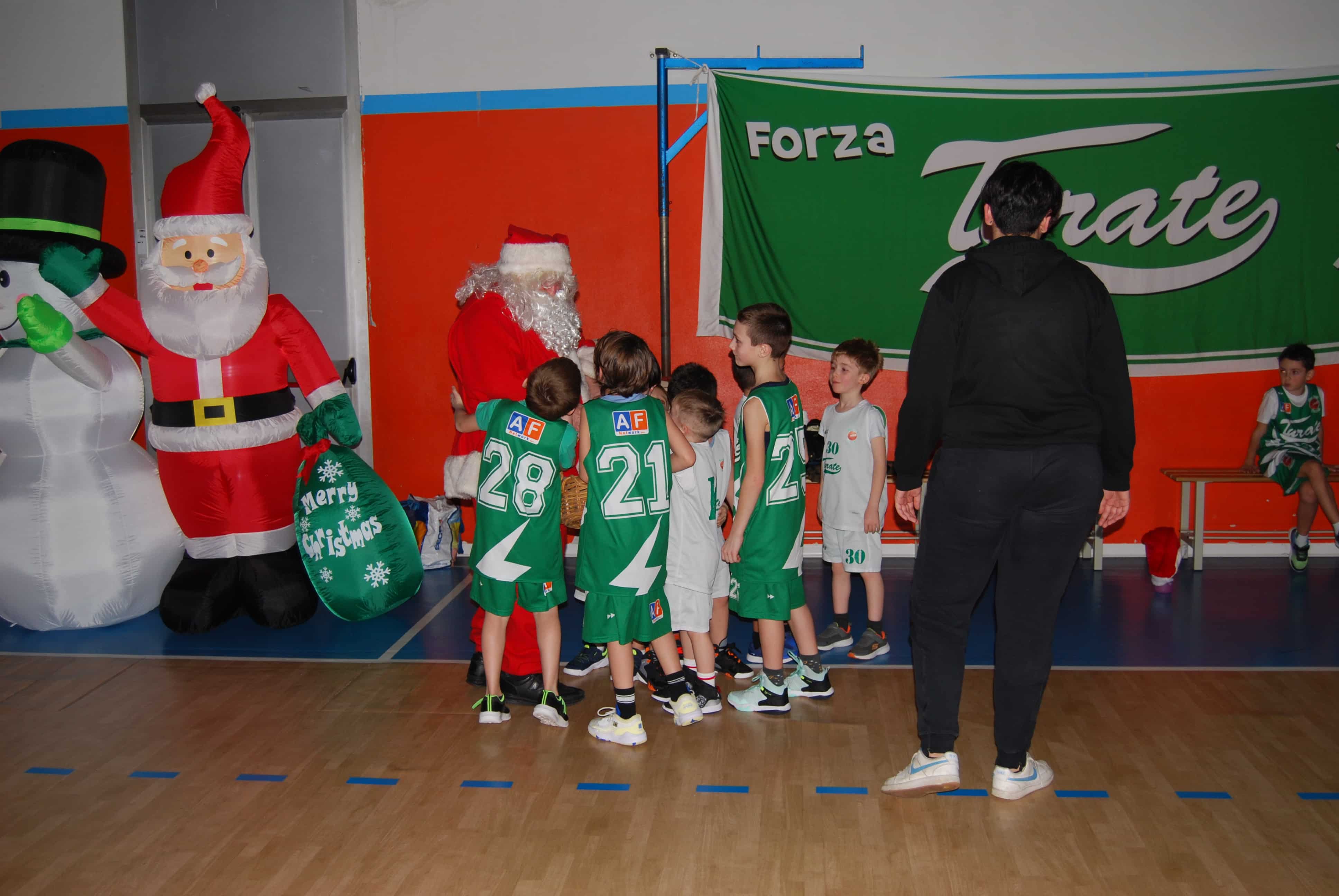 Bambini e babo natale